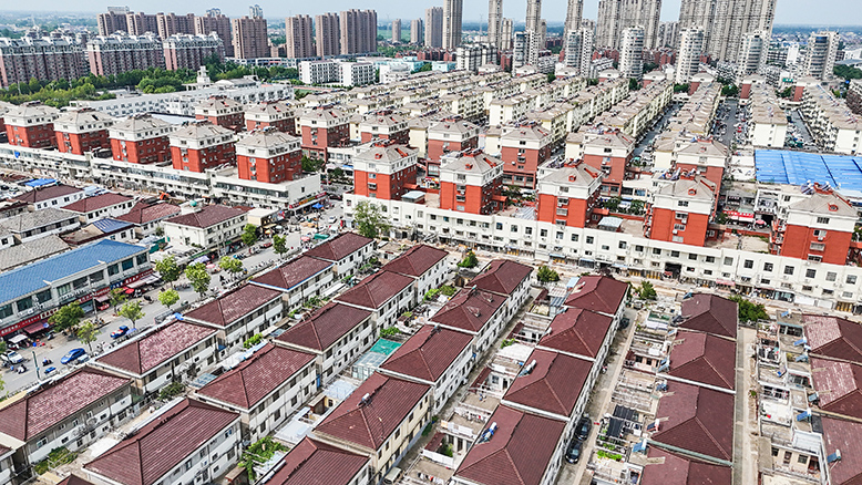 豐園苑BC區(qū)項(xiàng)目改造現(xiàn)場(chǎng)