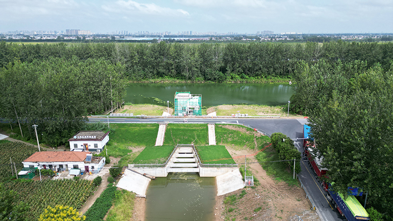 蘇北灌溉總渠堤防加固工程濱海縣境內(nèi)工程